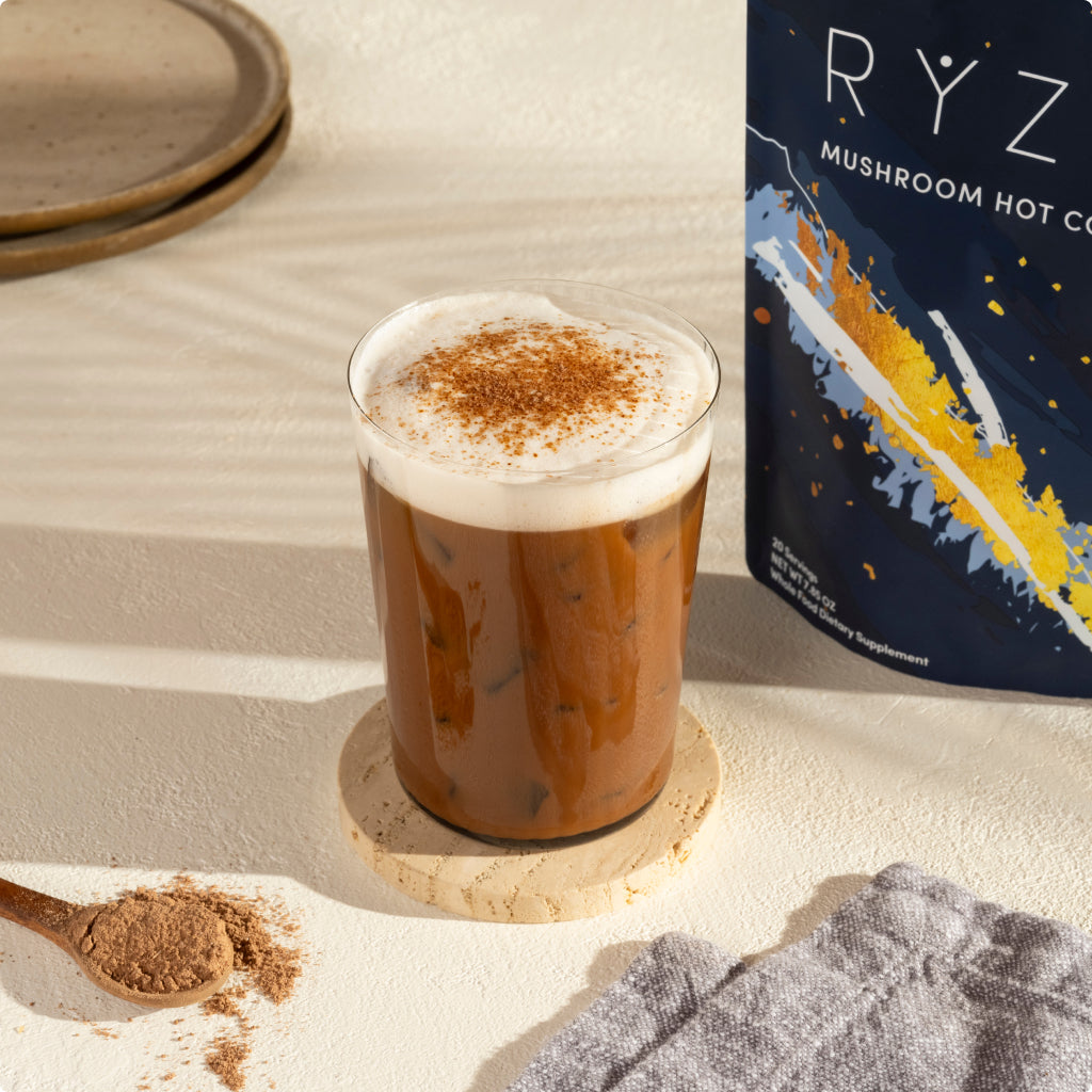 RYZE Nighttime Mushroom Cocoa Starter Bag E7