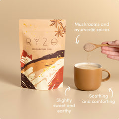 RYZE Mushroom Chai Starter Bag O2