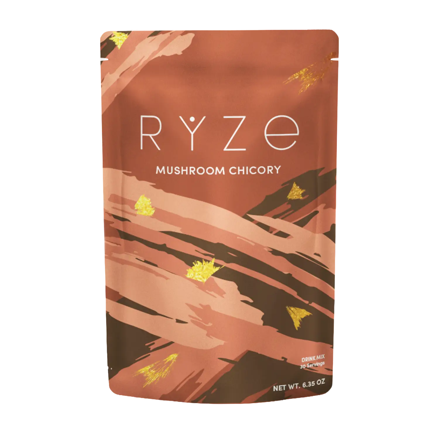 RYZE Mushroom Chicory — Organic Instant Chicory with Shitake & Lions mane, 30 Servings W5