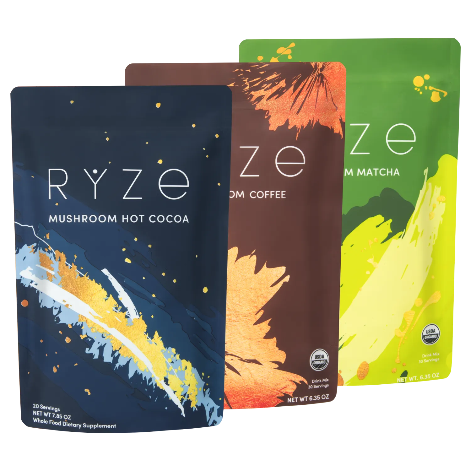 Ultimate Day + Night Bundle: Coffee + Matcha + Cocoa K3