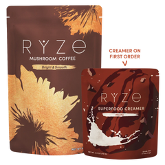Mushroom Coffee + Mocha Creamer Set C7