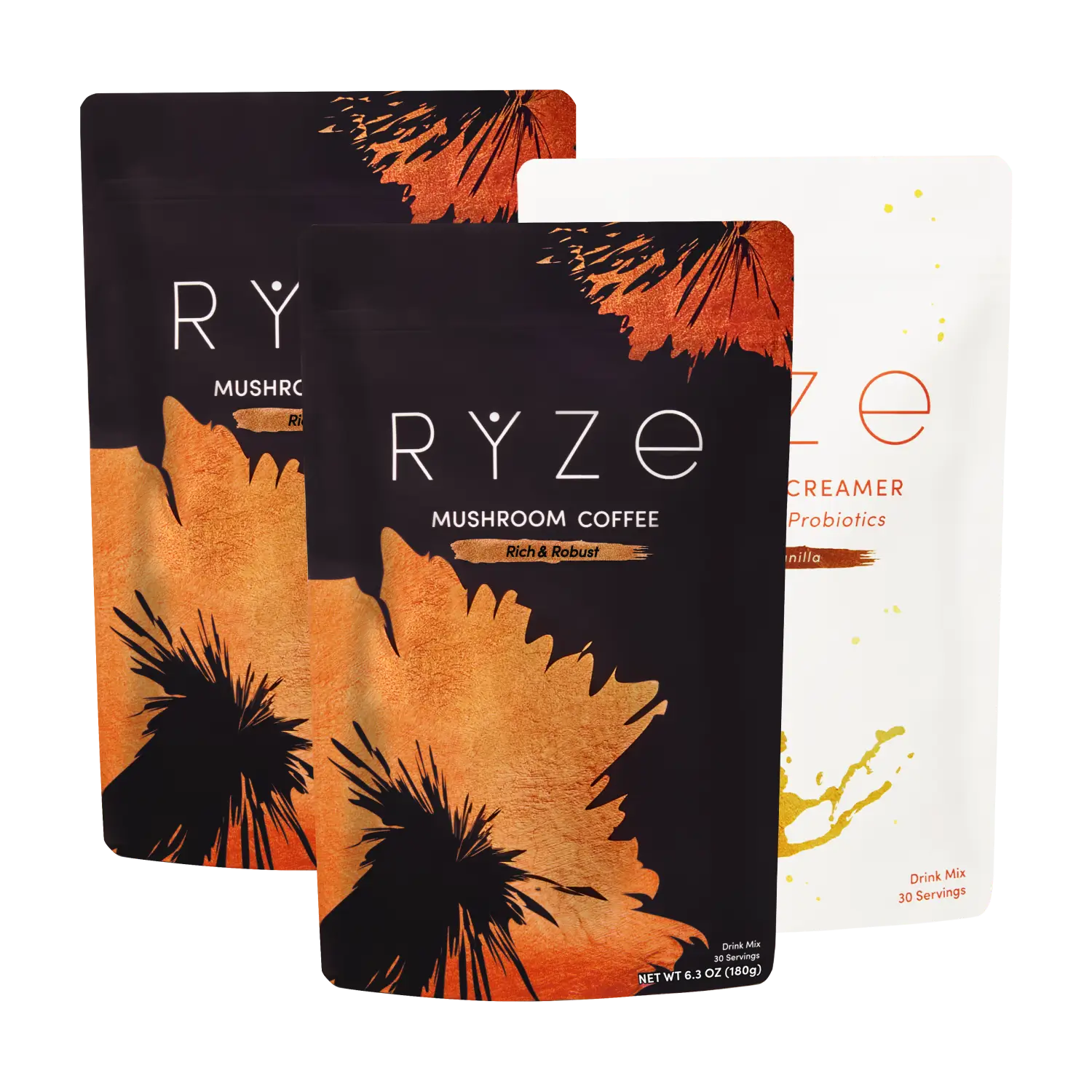 RYZE Ritual Set Dark Roast + Creamer S4