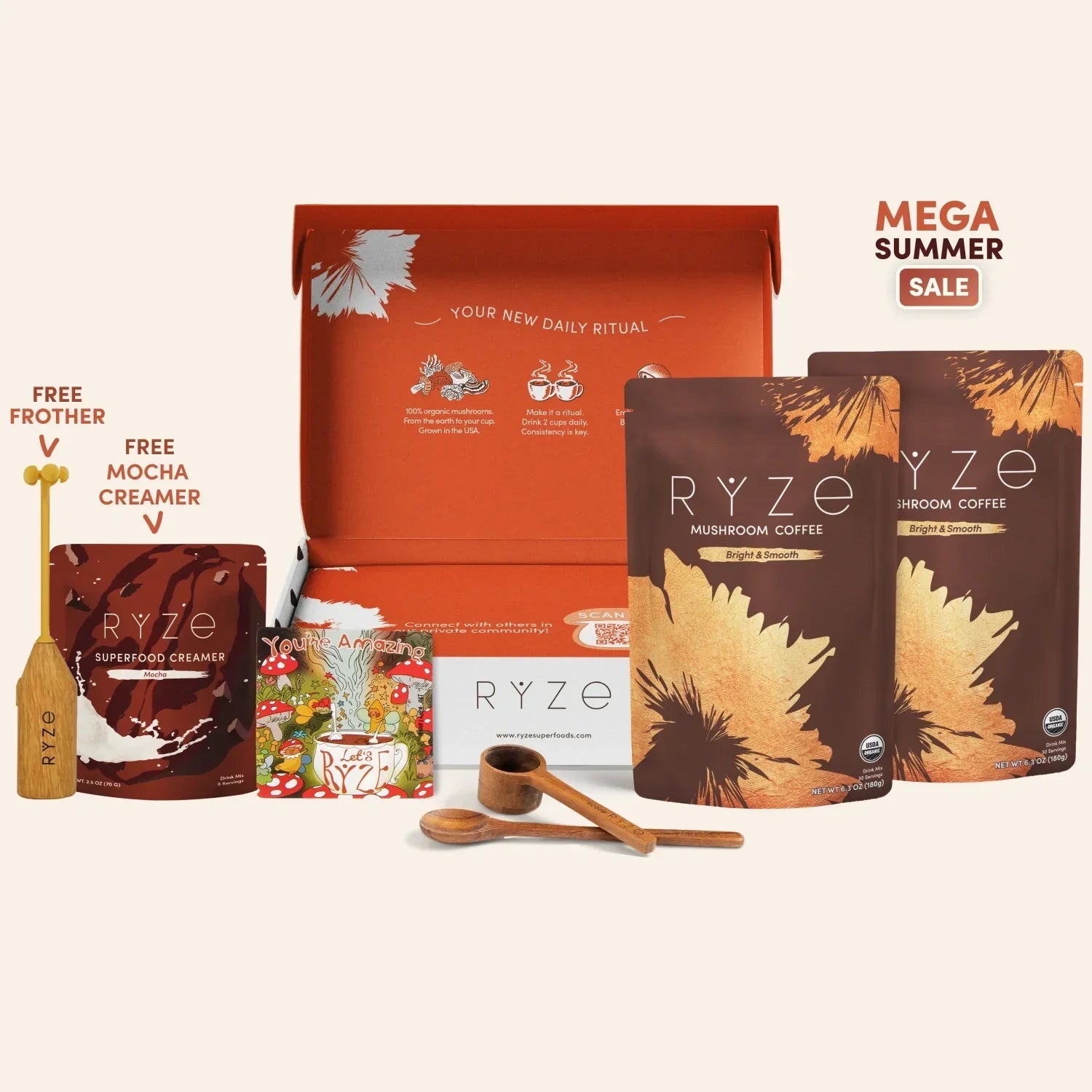 Starter Kit with Free Mocha Creamer P8