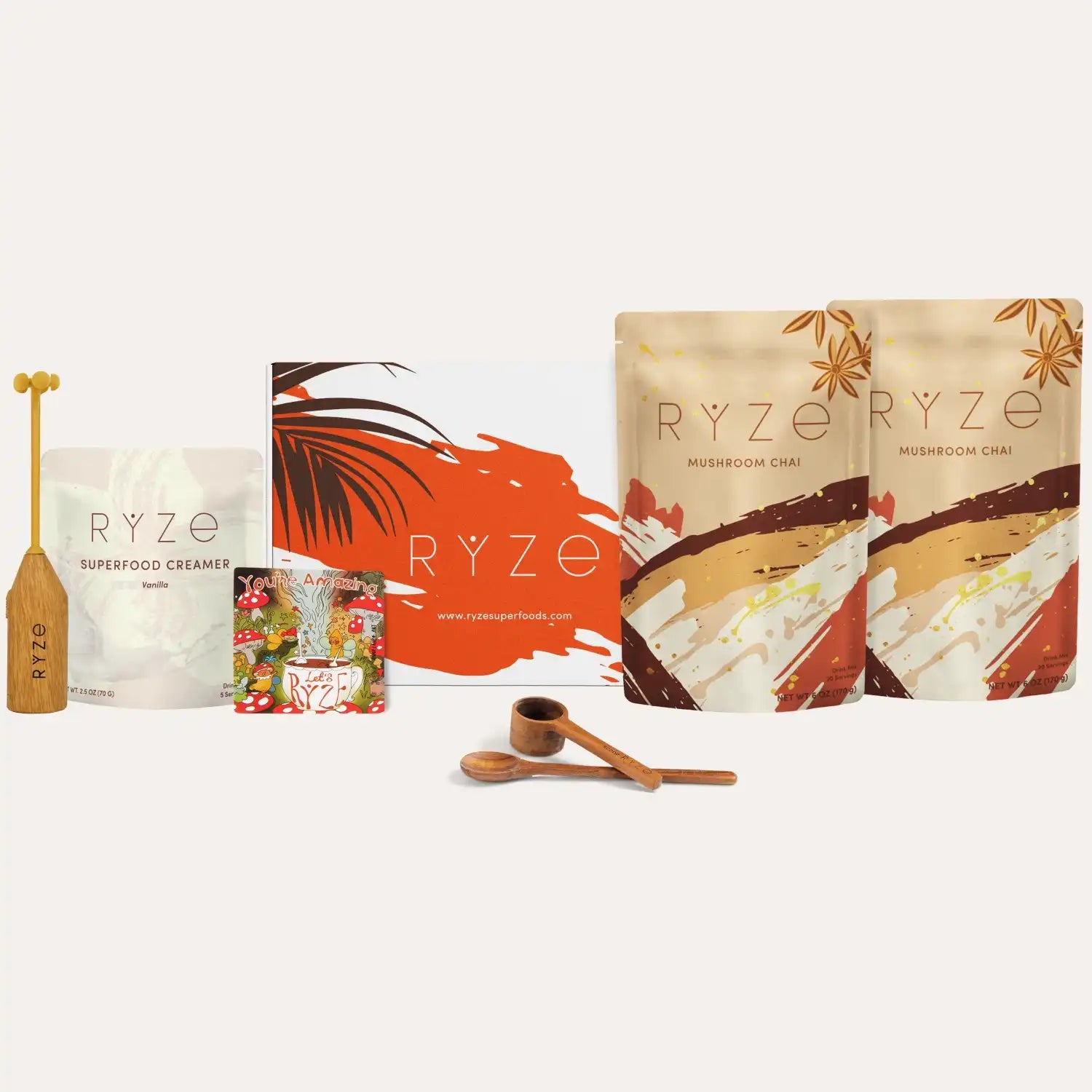 Mushroom Chai Starter Kit (40 Servings) F3
