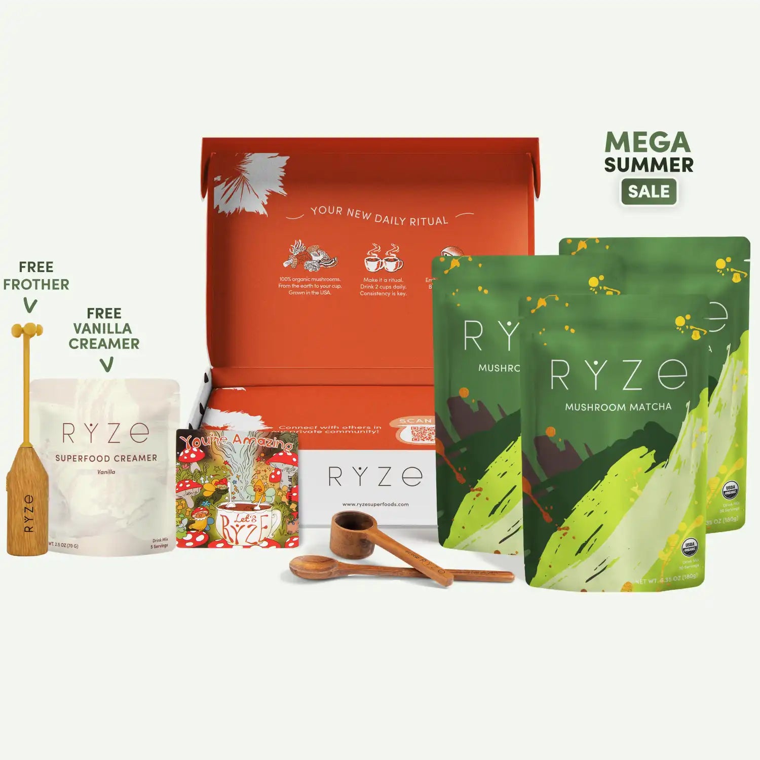 Mushroom Matcha (90 Servings) D3