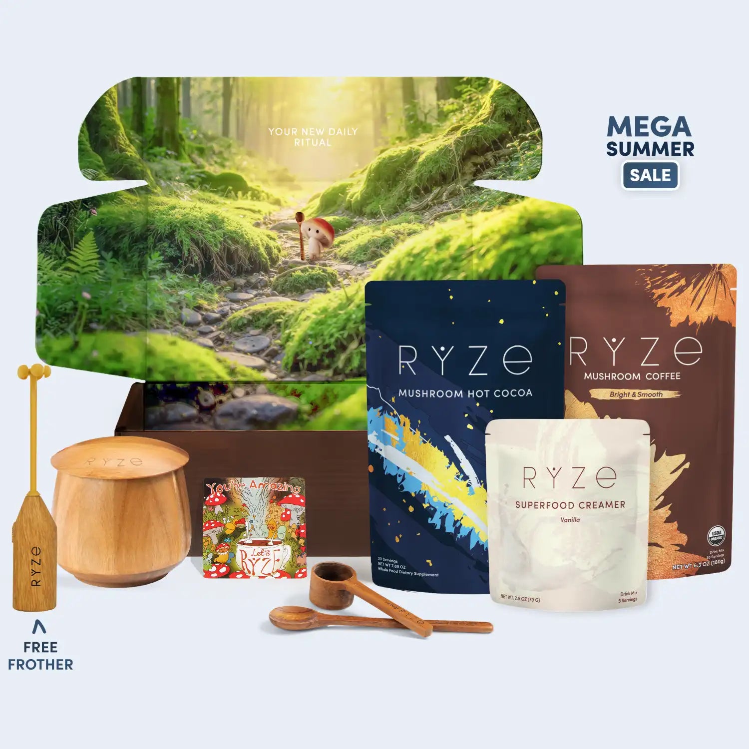 RYZE Ritual Set (Cocoa + Coffee) Z6