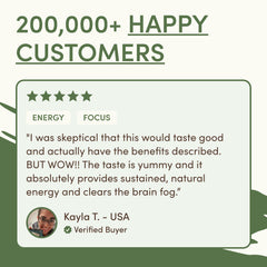 RYZE Mushroom Matcha — Organic Instant Matcha Latte with Lion's Mane & King Trumpet, 30 Servings B2
