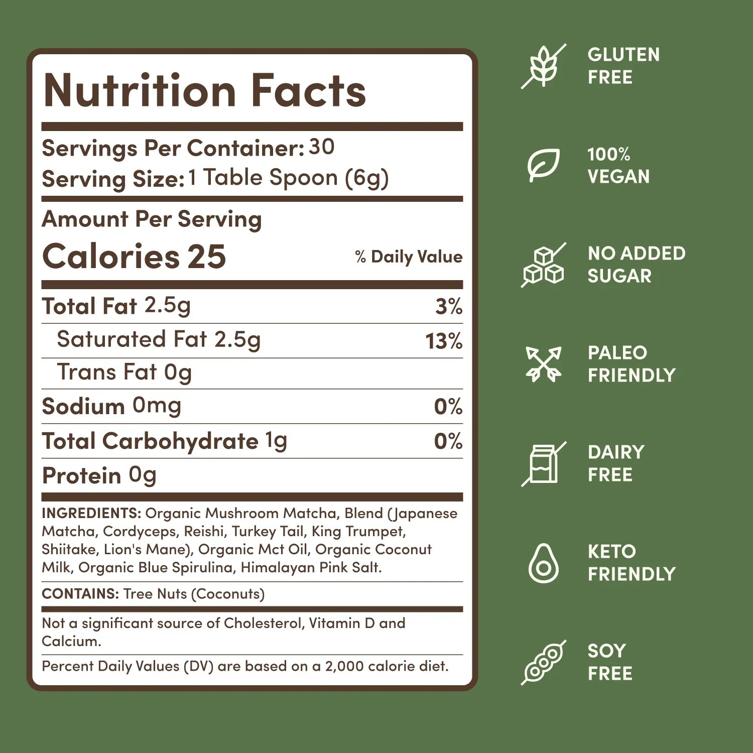 Mushroom Matcha (30 Servings) M0