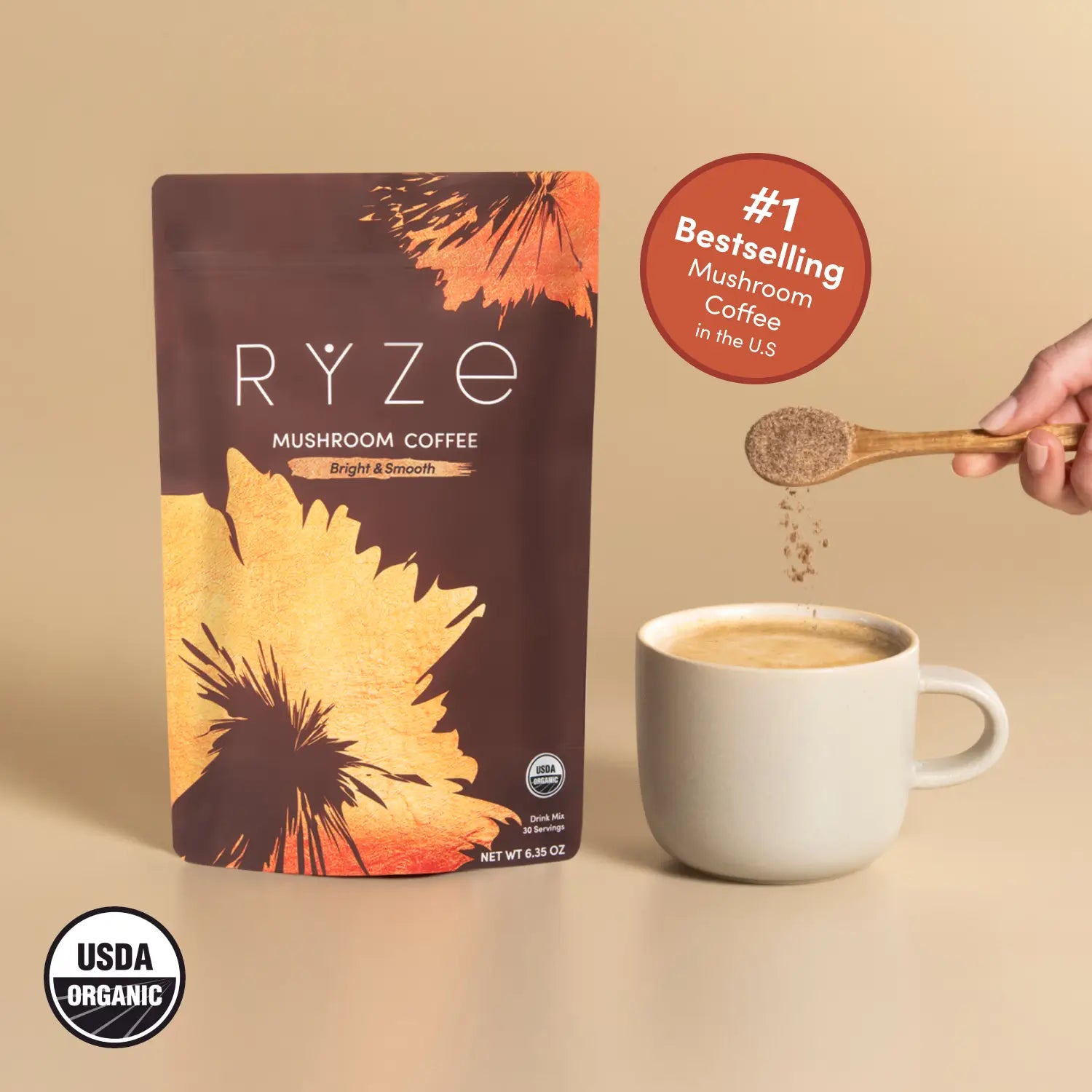 Mushroom Coffee (30 Servings) D8