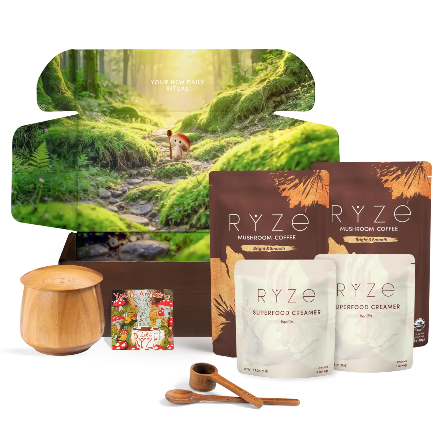 Mushroom Coffee Ritual Set (3 Month Plan) Q2