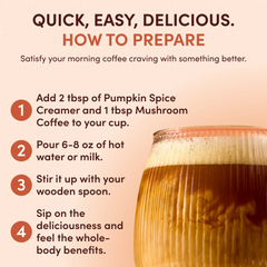 Pumpkin Spice Superfood Creamer Add-On (SPECIAL PRICING) Y0