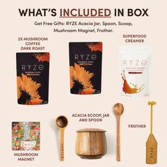 Mushroom Coffee Ritual Set Y0