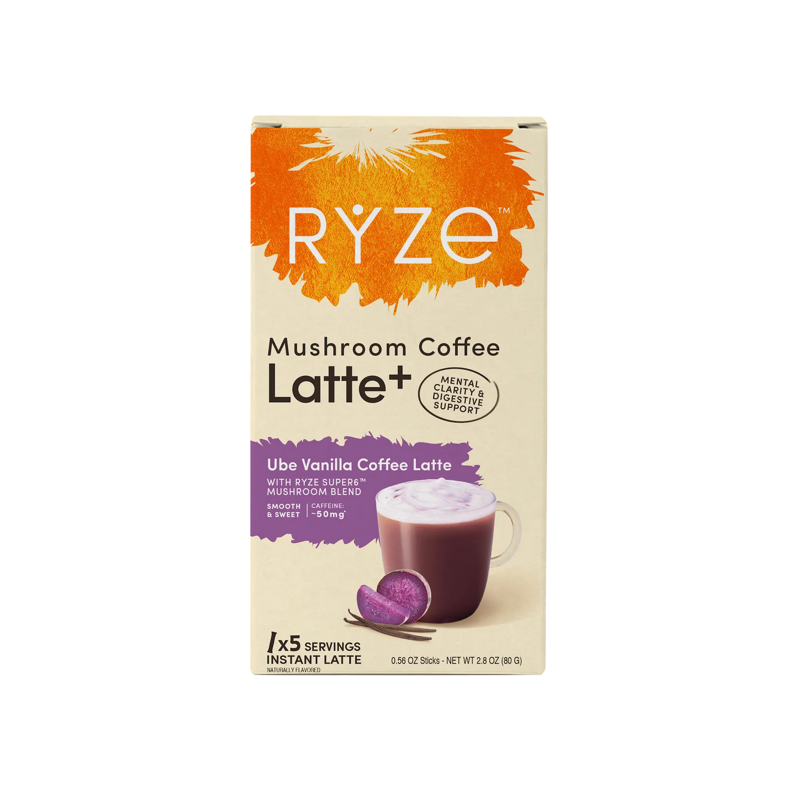 Ube Vanilla Coffee Latte Carton M4
