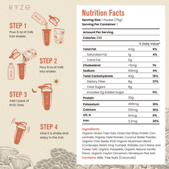 Mushroom Overnight Oats Pack (14 Servings) X2