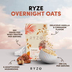 Mushroom Overnight Oats Pack (28 Servings) L5